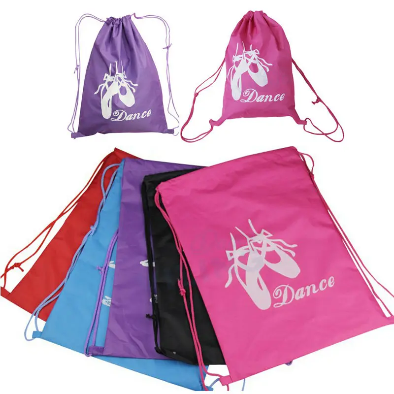 Ballet dance bag print on dance Shoes pattern on ballet bags for girls
