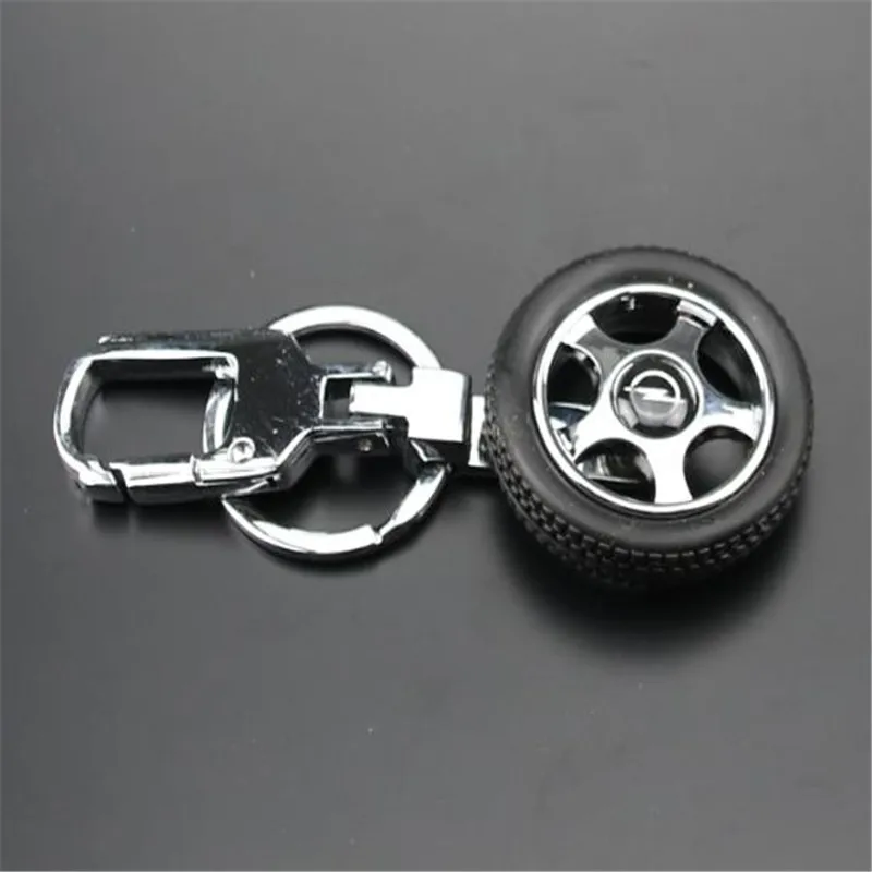 Emblems Logo Keychain Keyrings (Car Tires Style) Auto Parts Car Key