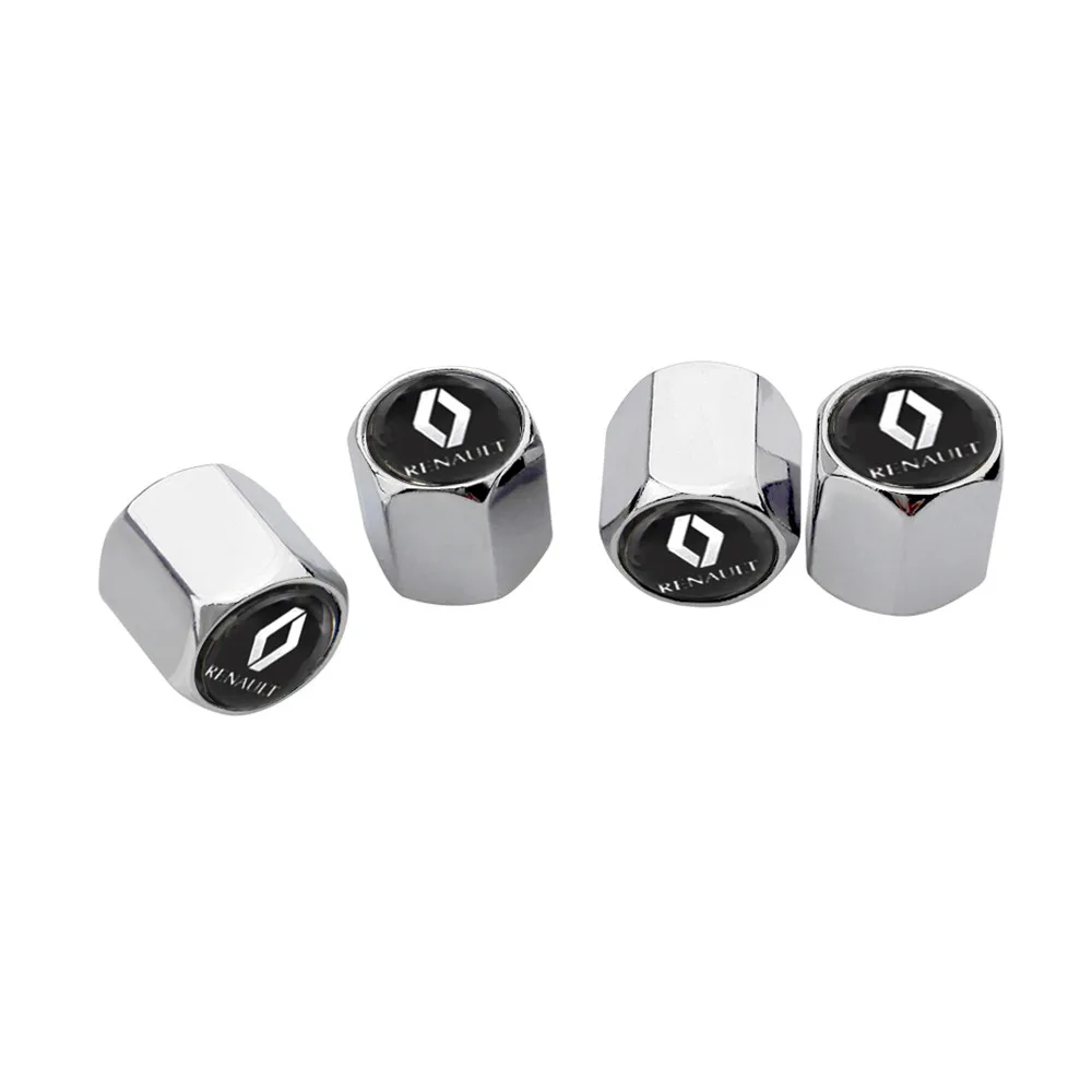 

Wheel Valves Caps Tire Stem Airtight Dust Cover Car Styling Vehicle For Renault Clio Captur Duster
