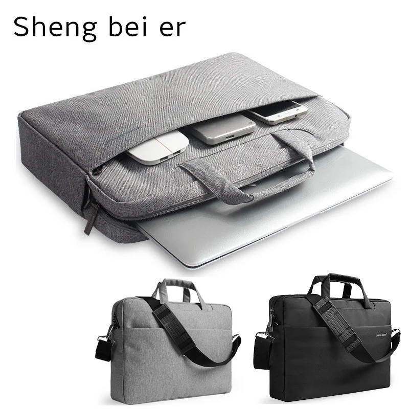 Новейший бренд Sheng ber er нейлоновая сумка-мессенджер для ноутбука 1", 15,6", 1", 17,3", сумка для ноутбука чехол, Прямая поставка