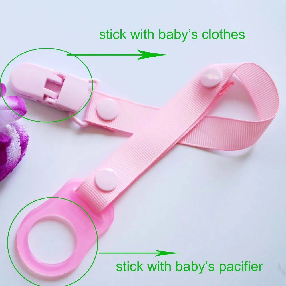 spesifikasi 5 Pcs 2018 Hand made Lucu Boneka Bayi Pacifier Rantai Dengan Silicone Pacifier Bayi Mam Adapter Cincin Untuk Klip Dot pemegang