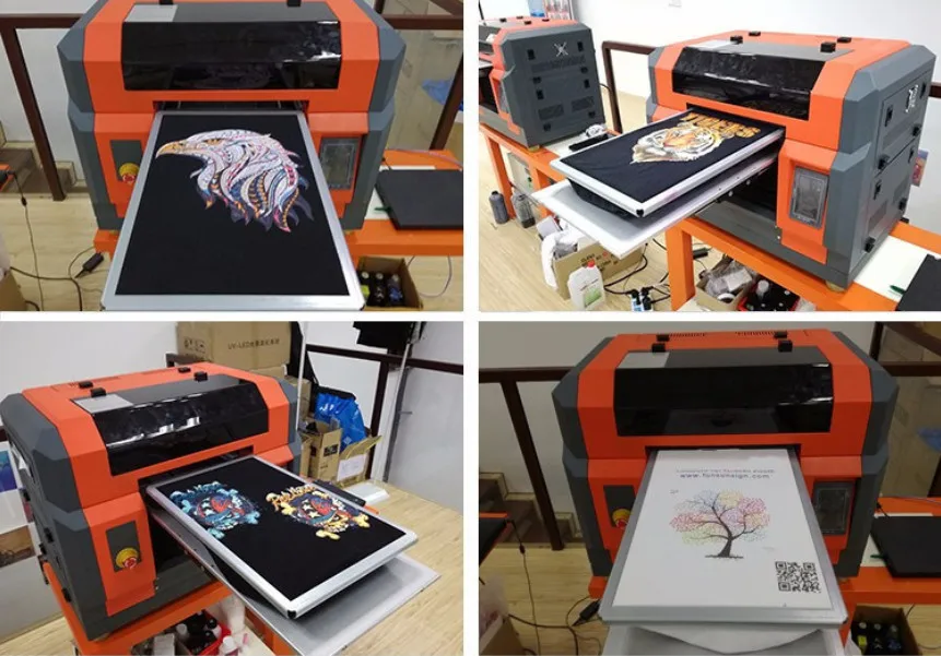 Made in China high quality low price 3D digital printing machine for t-shirt printing with vivid co