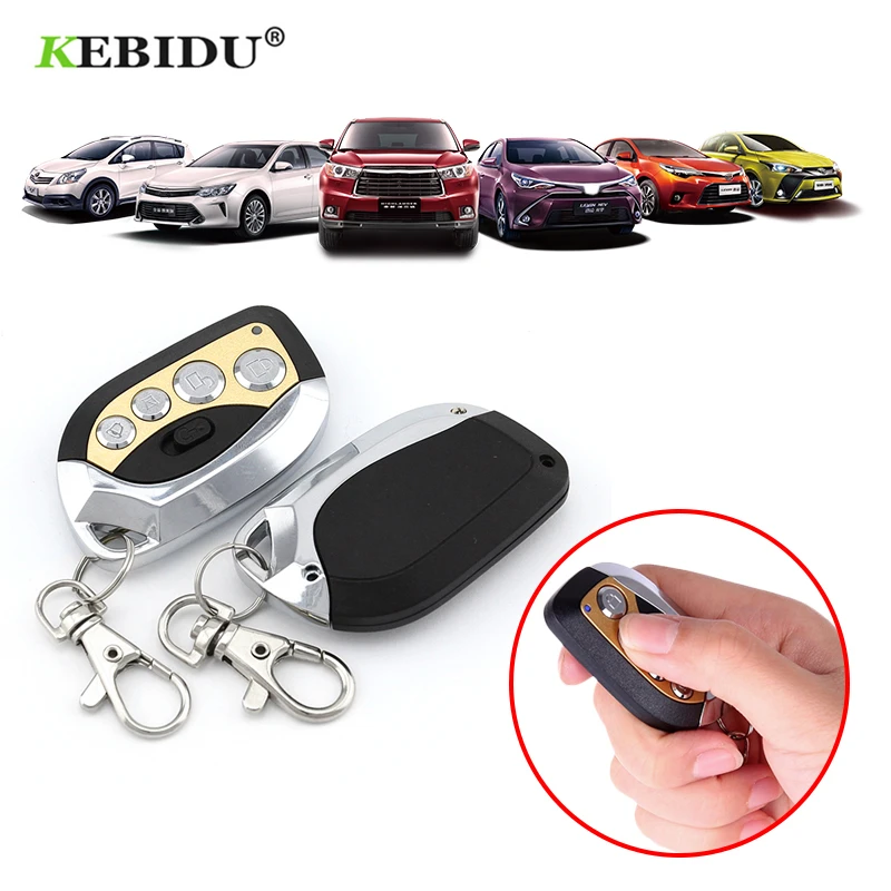 

Kebidu Universal 433MHz Wireless Remote Control Duplicator Frequency Auto Adjustable Keychain for Car Garage Door