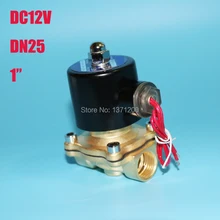1 шт. 12 В постоянного тока " Электрический Соленоидный клапан воды воздуха N/C нормальный закрыть