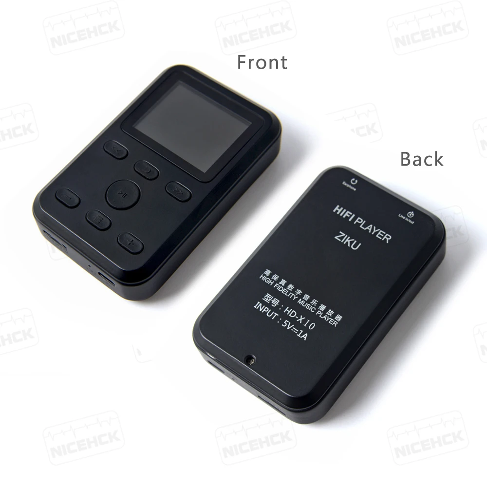 Зику HD X10 MP3 HIFI DSD Профессиональный плеера DAP ЦАП CS4398 ATJ2167 Поддержка усилитель для
