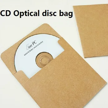 

50pcs/lot Kraft Square Mini Envelopes CD Paper Blank Envelopes for Small Greeting Card Storage Paper Supplies