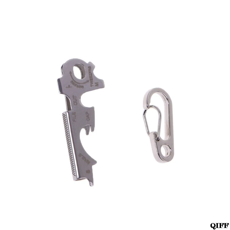 

Multifunctional Survival Tool Stainless Steel TU47 True Utility Keytool Key Multi Tool Best Pocket Multitool Set EDC Key Tool