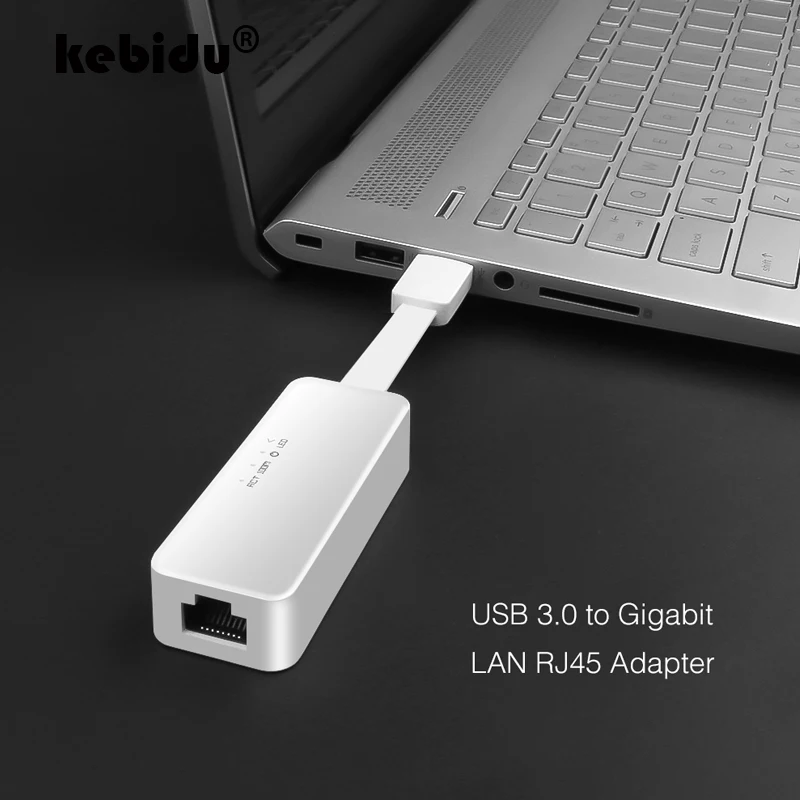 

10/100/1000 Mbps Gigabit Ethernet Adapter USB Ethernet Adapter USB 3.0 2.0 Network Card to RJ45 Lan for Windows PC Ethernet USB