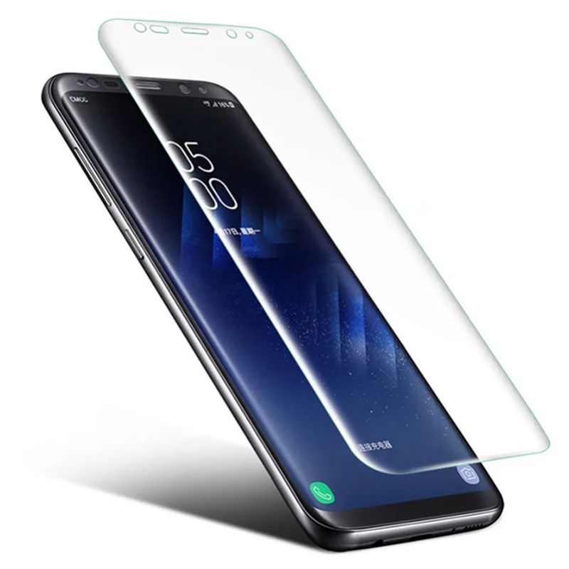 Защитное стекло для Samsung S9 Plus закаленное Galaxy защитная пленка 5D Edge Case 9H|glass for