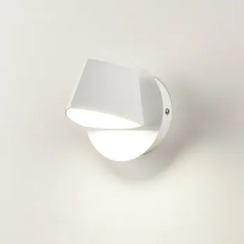 

Nordic simple wall lamp bedroom bedside lamp mirror headlights living room hotel study aisle creative wall lights mx4281158