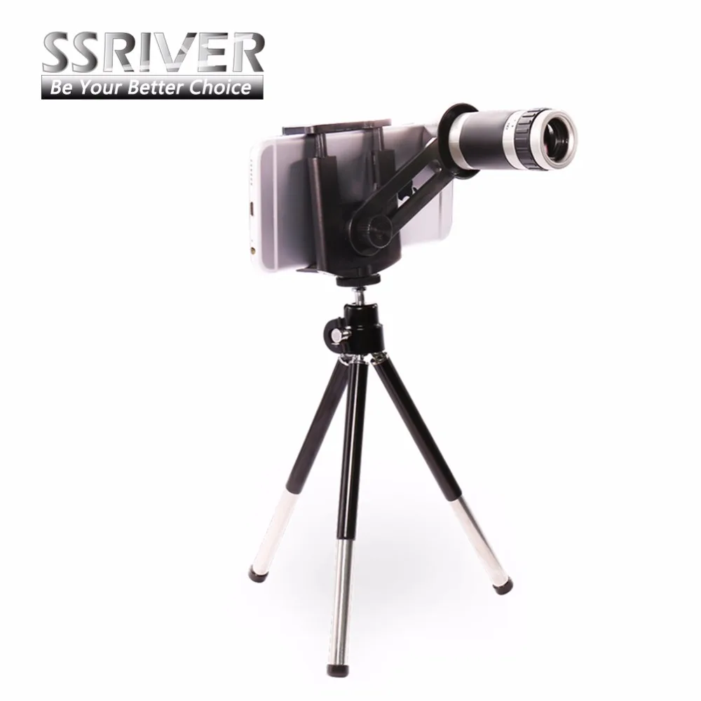 Universal 8X Zoom Telescope Camera Lens+Stand Tripod Holder 8X Phone