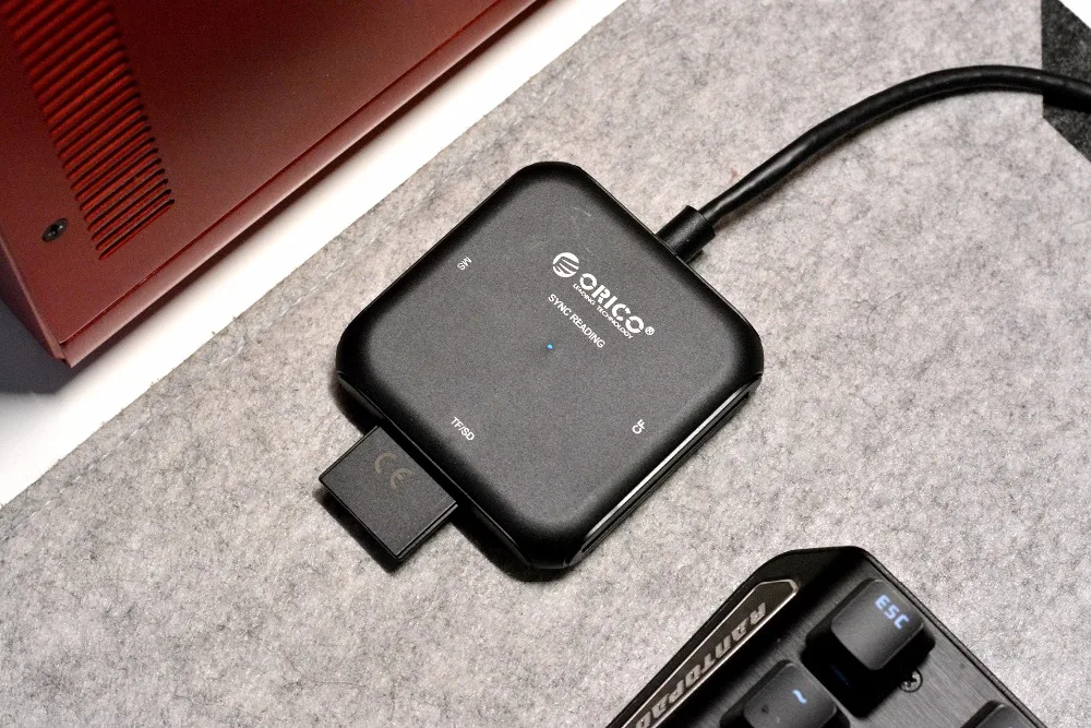 ORICO 4 в 1 TF/SD USB3.0 кард-ридер микро-карта памяти для TF SD MS CF адаптер Супер Скоростной удлинитель