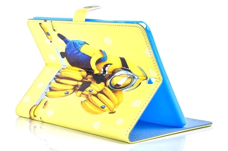 Чехол для Samsung Galaxy Tab A 9 7 T555 T550 мультяшный милый видов рисунков миньонов чехол
