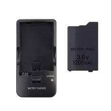 3,6 V 1200mAh Замена аккумуляторной батареи+ Настольная док-станция зарядное устройство для sony playstation Портативный psp 2000 3000 Slim