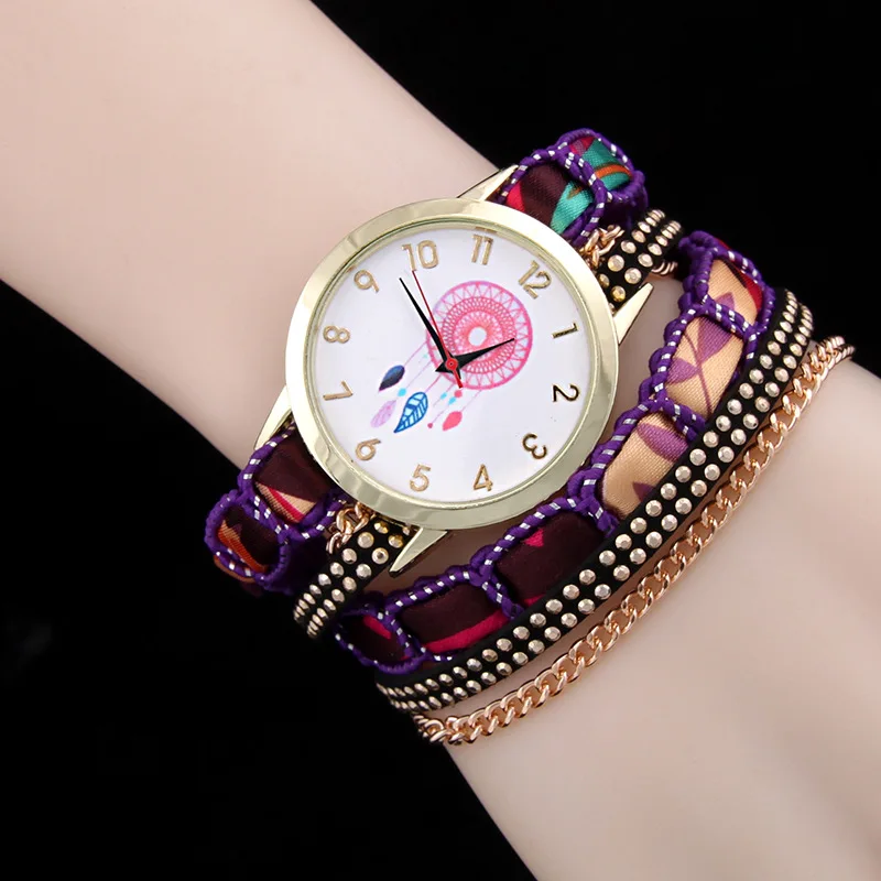 Новые Модные Дизайнерские повседневные часы кожаный браслет женские наручные часы Relogios Femininos женские ВИНТАЖНЫЕ КВАРЦЕВЫЕ ЧАСЫ xfcs - Цвет: Фиолетовый