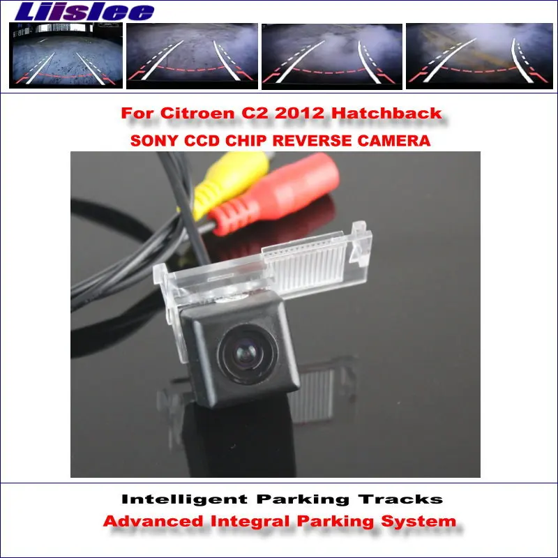 

Car Guidance Rear View Parking Camera For Citroen C2 2012 Hatchback HD Reverse Camera Intelligentized Dynamic trajectory