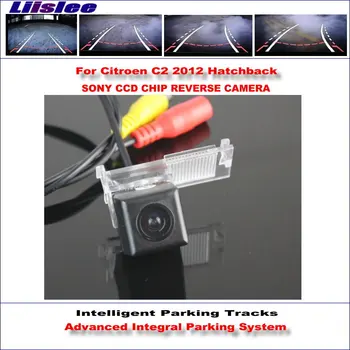 

Car Guidance Rear View Parking Camera For Citroen C2 2012 Hatchback HD Reverse Camera Intelligentized Dynamic trajectory