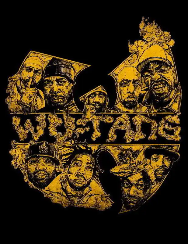 RZA Hip Hop Group Art Hot W230 24x36 14x21 40 Poster The Wu-Tang Clan