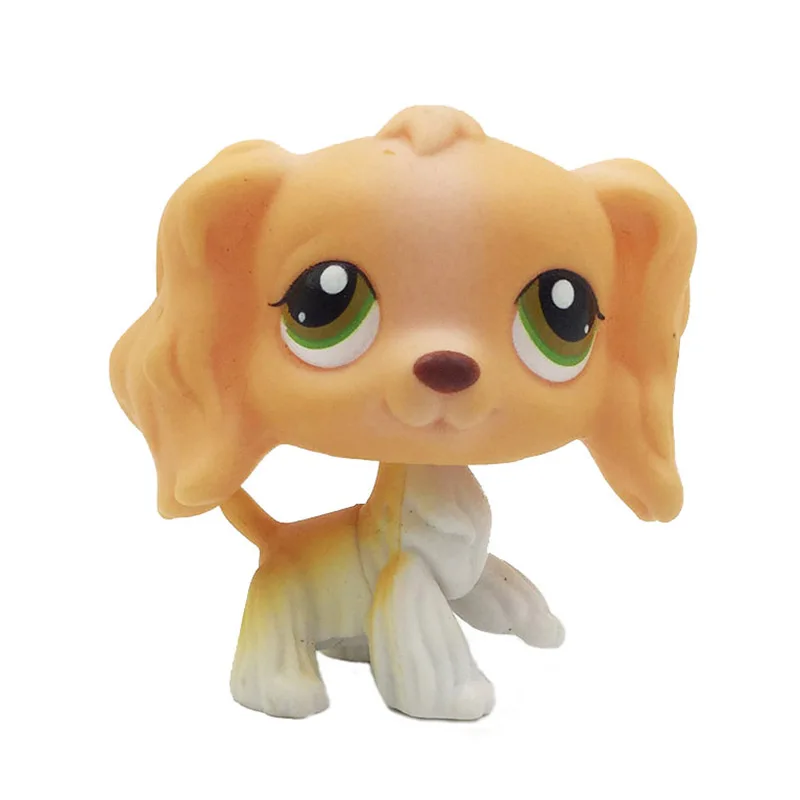 LPS редкая маленькая кошка из коллекции pet shop игрушки #79 милая собака желтые