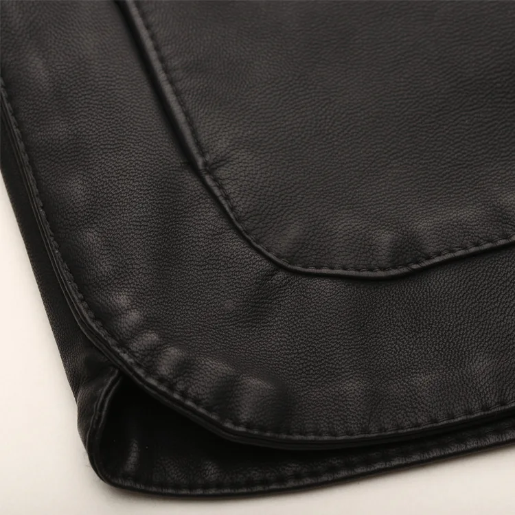 2024 new arrival Women's spring autumn Fashion PU Leather Shorts Lady's Mid-Waist Short sexy Shorts Pants 5