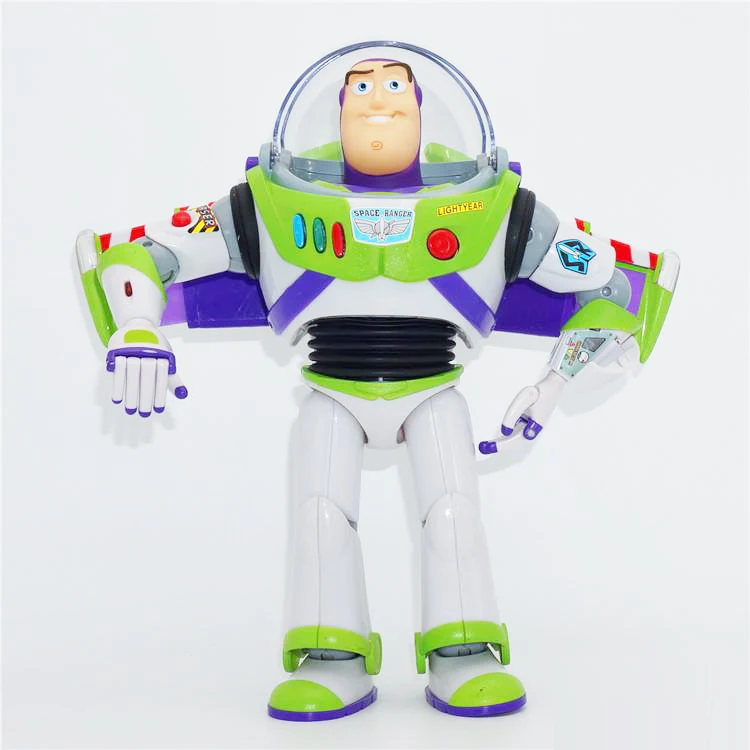 Disney Toy Story 3 4 говорящий Базз Лайтер 30 см ПВХ фигурка Коллекционная кукла игрушки подарок для детей детские рождественские игрушки - Цвет: 30cm no box