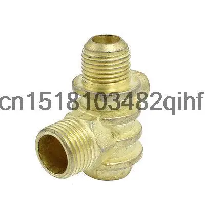 0,3" Женский трубка с резьбой разъем воздушный компрессор обратный клапан Латунь Тон