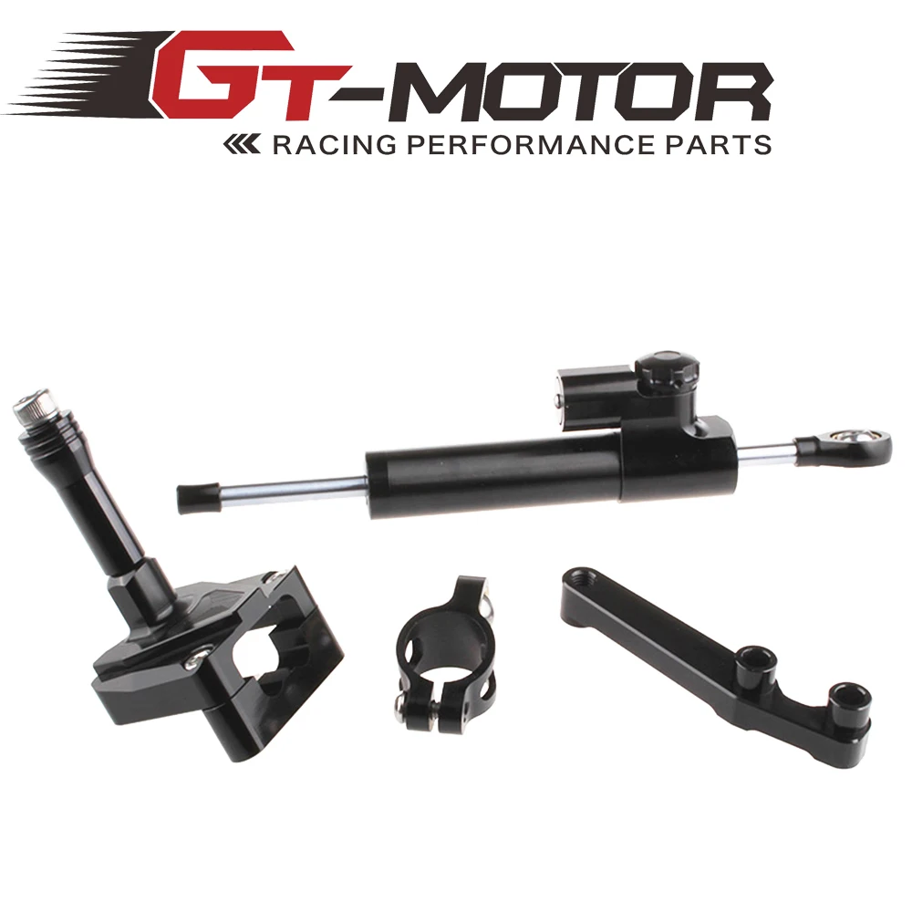 GT Motor CNC Steering Damper Set for Kawasaki EX NINJA 250R NINJA250R