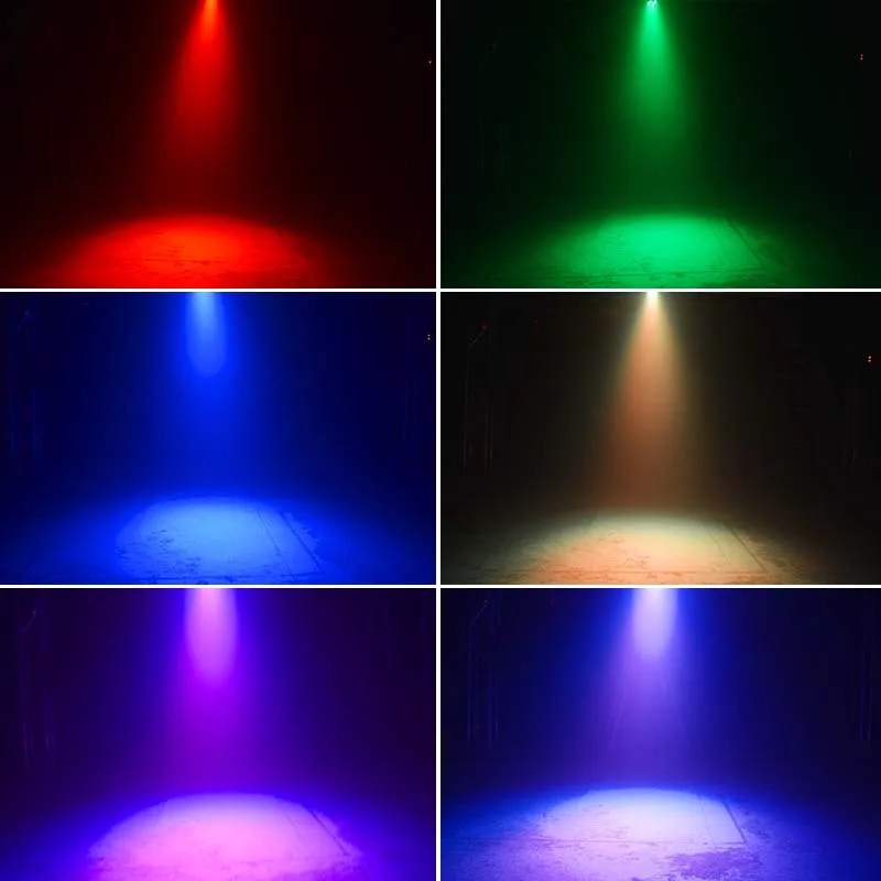 Atotalof 18 Вт x 1 Вт светодиодный Par свет RGB DJ освещение эффект профессиональное освещение для сцены диско сторонний проектор для рождественской семьи KTV