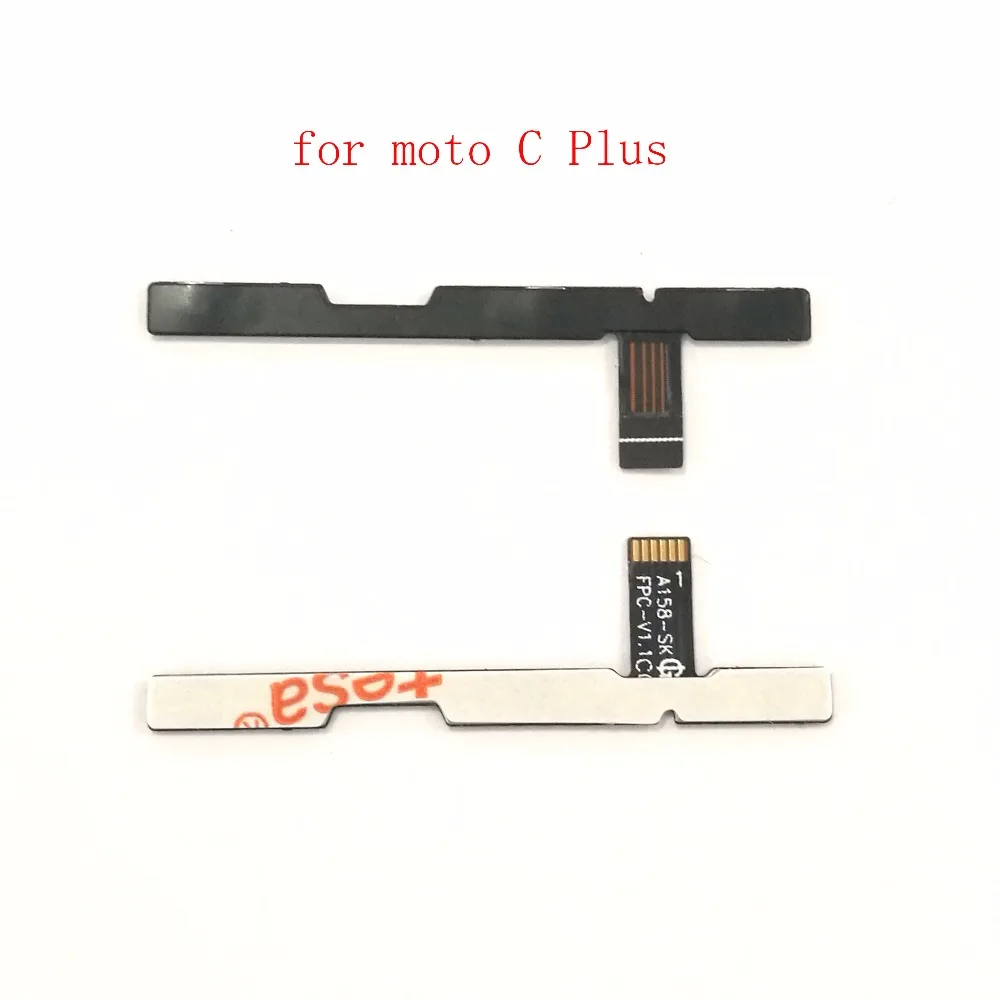 

2PCS for Motorola Moto C Plus XT1723 XT1724 Power Volume Key ON/OFF Button Switch Flex Cable
