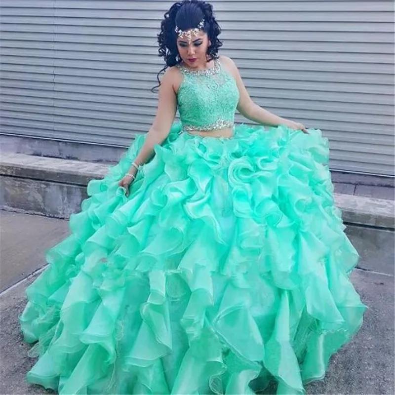 2016-New-Fashion-Two-Pieces-Ball-Gowns-Crystals-Mint-Blue-Quinceanera-Dresses-for-Sweet-16-Years