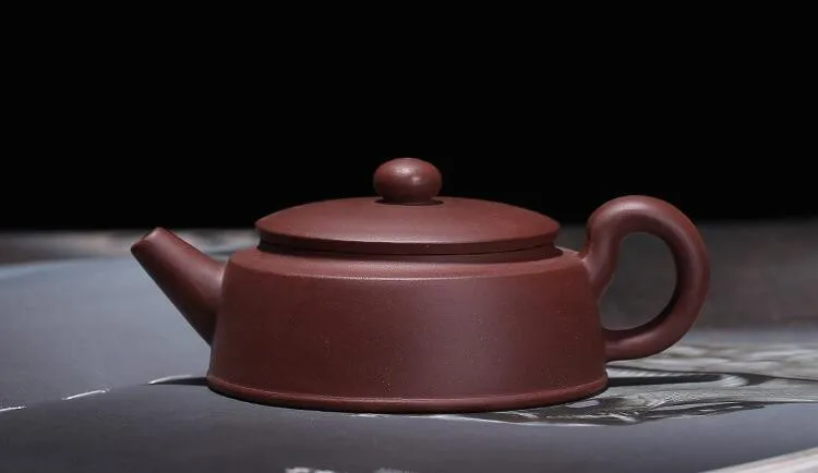 160CC фиолетовый глина Хан Бянь Исин Чайник Китайский Кунг Фу ручной работы чайник Zisha с подарочной коробке 16,4