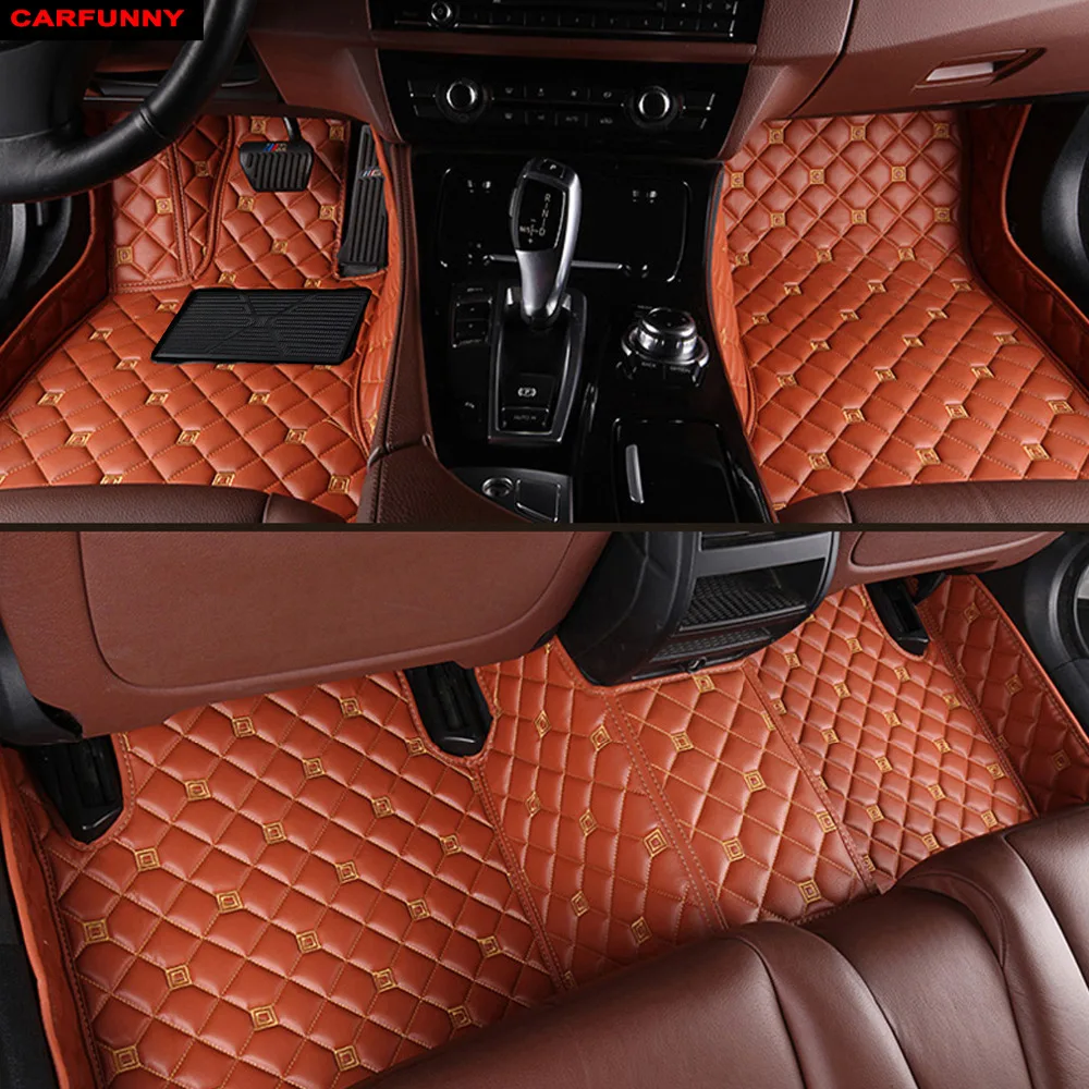 

CARFUNNY Car floor mats fit LHD hand drive and RHD hand drive All model for Toyota HiLux Sequoia Zelas Levin