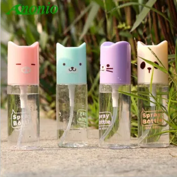 

60PCS 35ML Refillable Package Cosmetics Plastic Pressing Spray Bottle Make up Tools Mini Plastic Transparent Bottles S066B