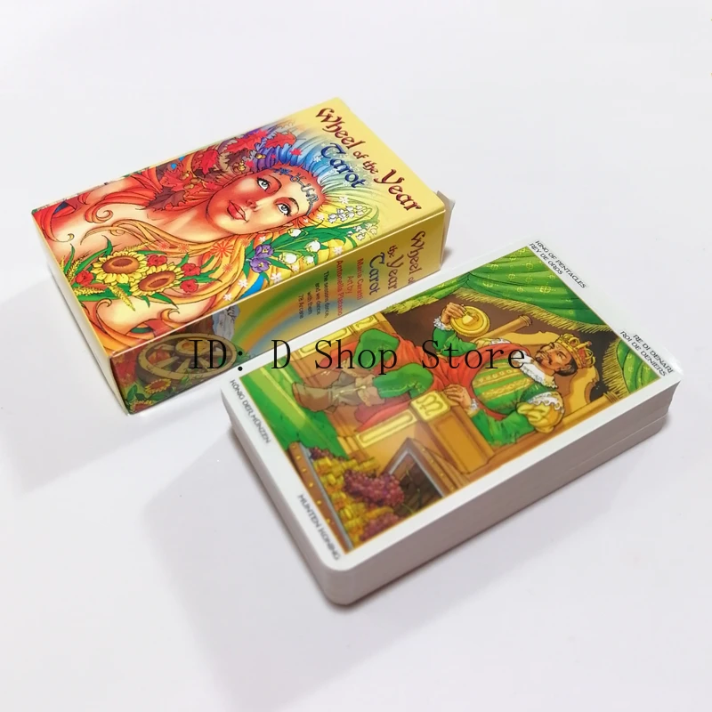 

78pcs magic horoscope forecast card multi-language version Wheel of the year tarot