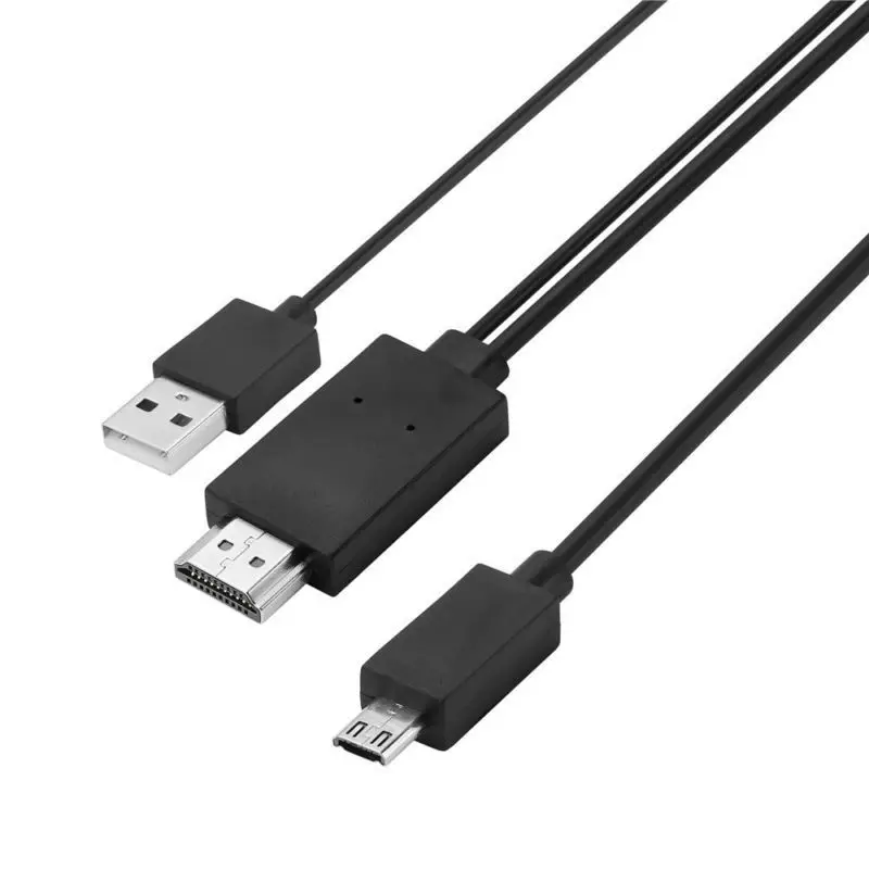 5pin& 11pin MHL Micro USB к HDMI 1080P HD ТВ кабель адаптер для Android телефон планшет