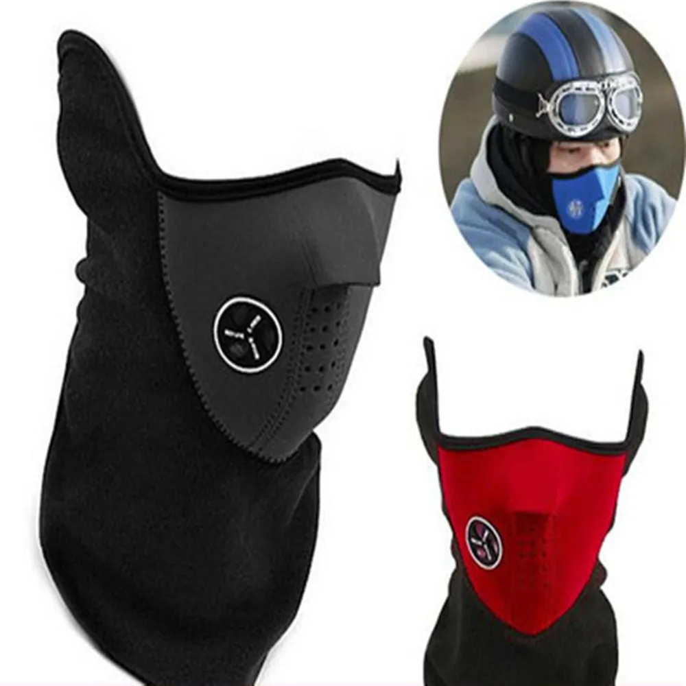 buy Anti Dust Cycling Masks Headband Winter Outdoor Running Neck Warmer Bike Bicycle Riding Face Mask Head Scarf balaclava Bandana
