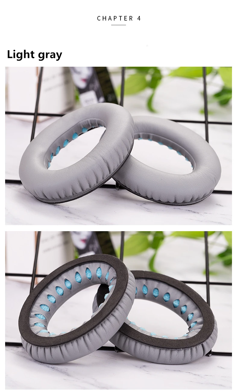 Replacement Earpads Cushion For Bose QuietComfort2 QC2 QC15 QC25 QC35 AE2 AE2i AE2w SoundTrue SoundLink Headphones High Protein (13)