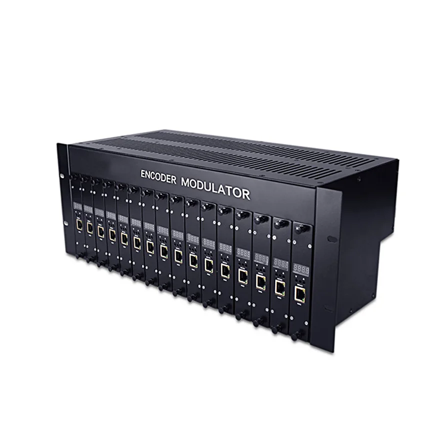 16 в 1 DVB T модулятор система Headend маршрутизаторов 1080P HD HDMI вход RF выход|Теле- и