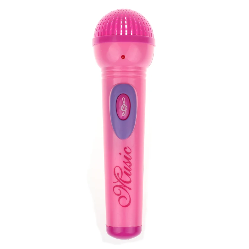 

Toys for Girls boys Microphone Mic Karaoke Pretend Singing Funny Gift Music Toy Pink F323