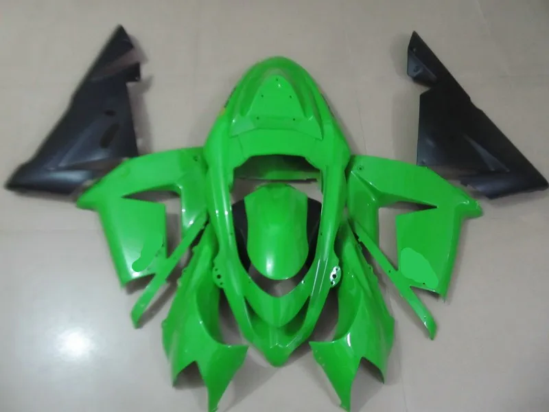 

Injection mold Fairing kit for KAWASAKI ZX10R 04 05 ZX 10R 2004 2005 zx10r 04 05 Green Motorcycle Fairings set +gifts KK01