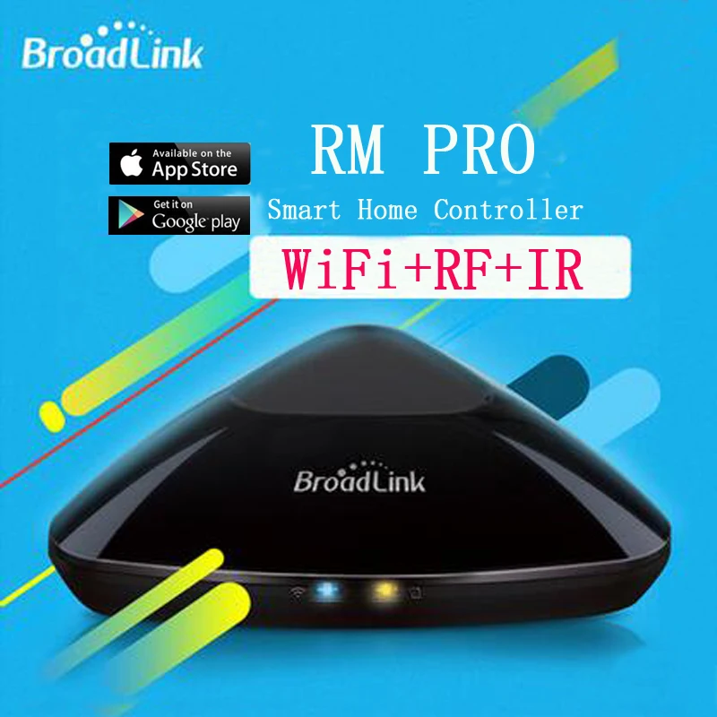 Comprar Controlador Broadlink RM33 RM PRO + Smart casa automatización inalámbrica WiFi IR RF control remoto Universal controlador cambiar de trabajo con Alexa de Google