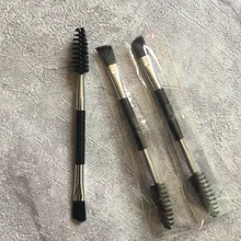 Малый двойной головкой косой брови Кисточки ресниц Кисточки Красота Инструменты Макияж Essential