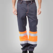 Мужские двухцветные брюки-карго, спецодежда, рабочие брюки, защитные брюки