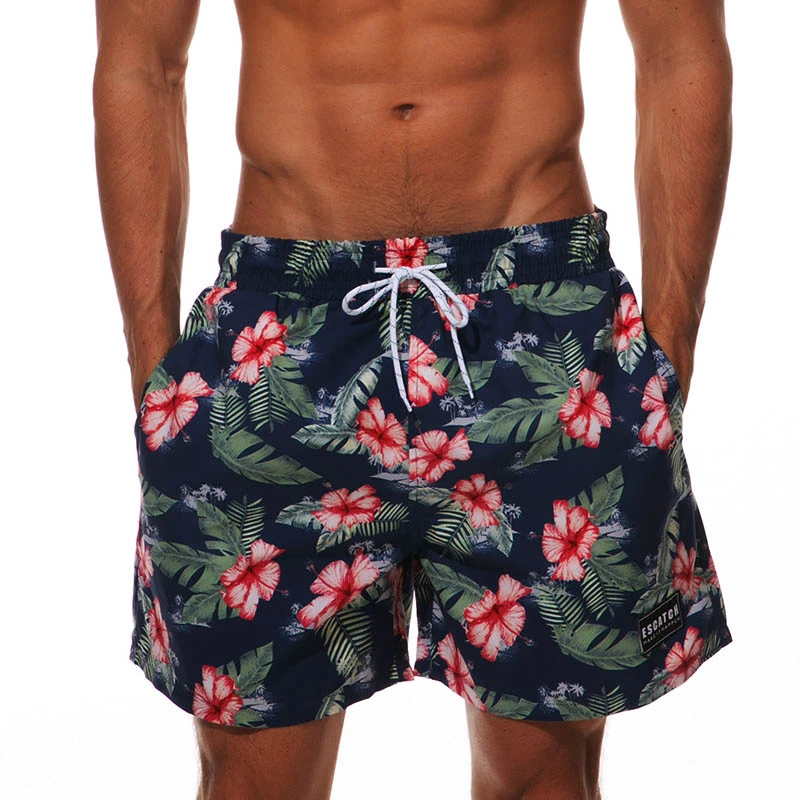floral swimming trunks