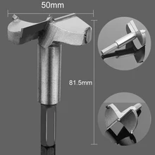 HOEN 1pc 50mm Forstner Wood Drill Bit Centering Hole Saw Wood Cutter Woodworking Tools HSS Carbide Rotary Hand Tools HOEN 1pc 50mm Forstner Wood Drill Bit Centering Hole Saw Wood Cutter Woodworking Tools HSS Carbide Rotary Hand Tools