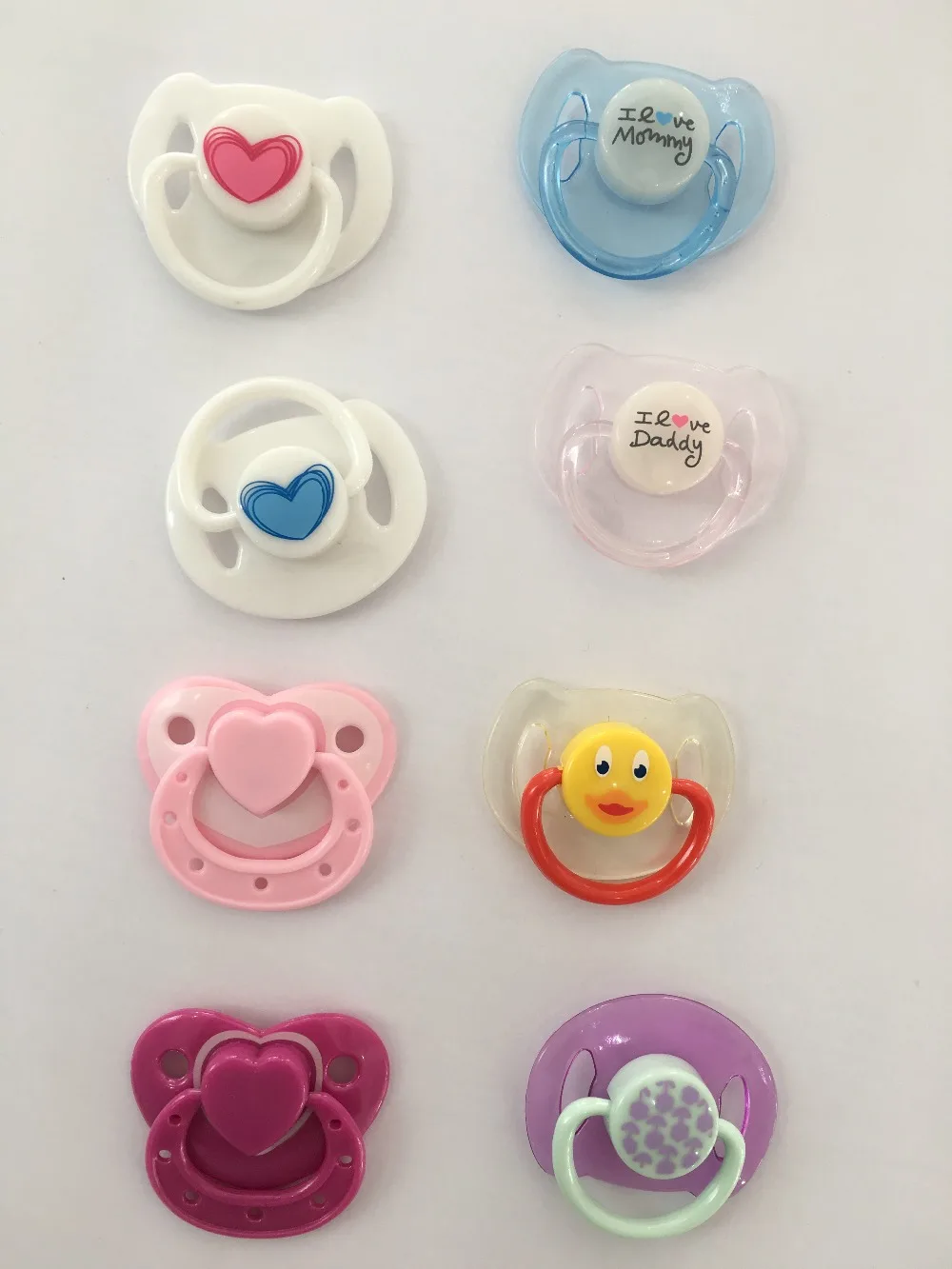 New Arrival Lovely Pacifiers for Reborn Baby Dolls Newborn