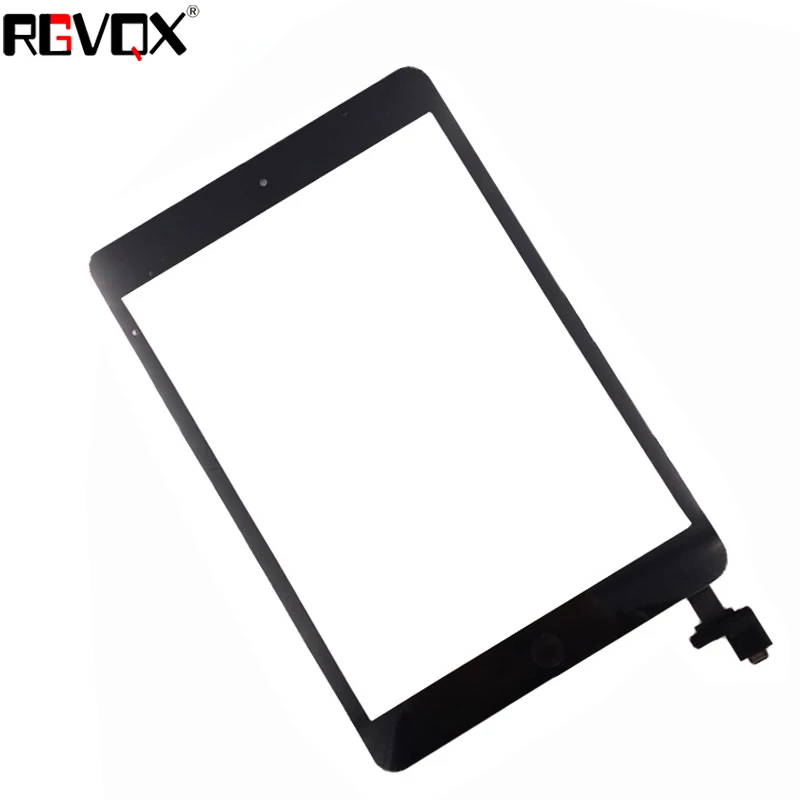 Для iPad Mini 1 A1432 A1454 A1455 Mini 2 A1489 A1490 A1491 mini1 mini2 сенсорный экран TP IC с домашней кнопкой клей