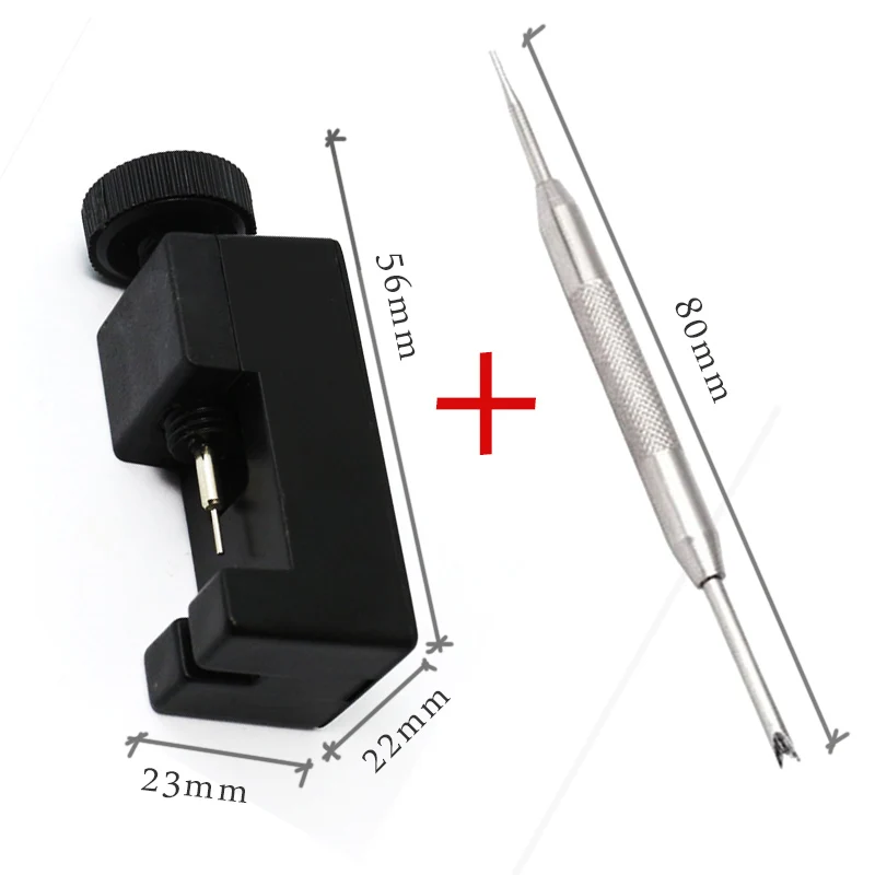 Adjuster Repair Tool with Watch Repair Tool Watch Link for Band Slit Strap Bracelet Chain Pin Remover Stainless Steel Watch Part (3)