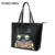 Mano Bolsas para las mujeres búho impresión de gran capacidad señoras mano Bolsas mujeres moda Bolsas 2018 nueva bolsa de hombro femenina bolsos mujer