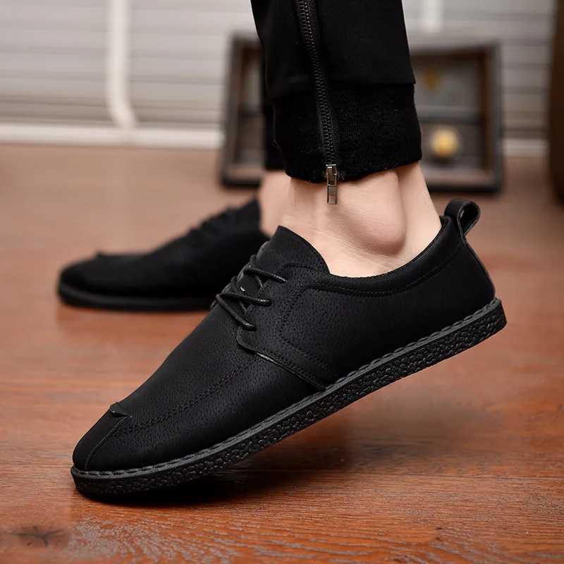 

2019 New Men's Shoes Korean Students Casual Sports Shoes Comfortable Flat Student Shoes Sneakers Men Mens Loafers